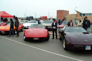 Imatge d'arxiu de la trobada de Corvettes. fdg/miquel vall