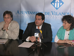 Joan Ignasi Elena, Tomàs Álvaro i Iolanda Sánchez