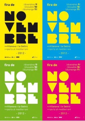 VD. Presenten el cartell de la Fira de Novembre 2012