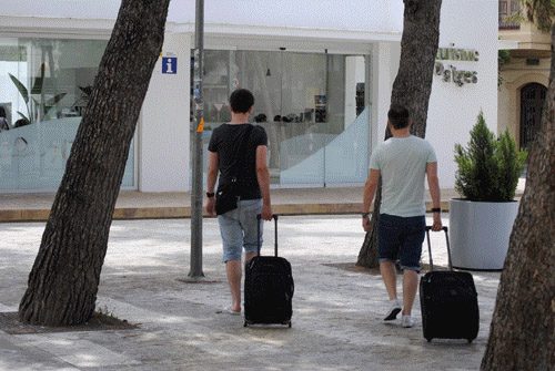 Turistes a Sitges