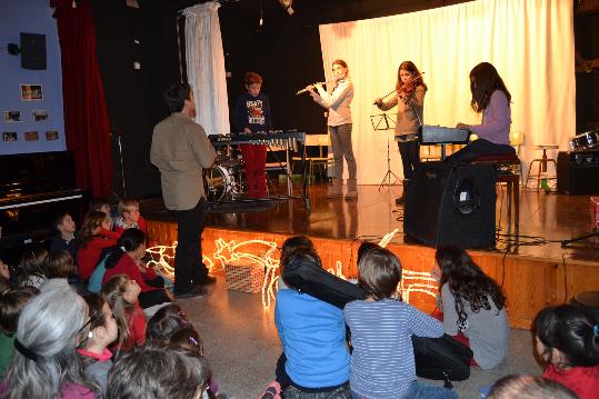 Ajuntament de Sitges. Els alumnes de l'escola de música de Sitges ofereixen un concert solidari