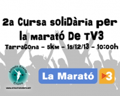 EIX. La II Cursa Solidària amb La Marato de TV3 escalfa motors