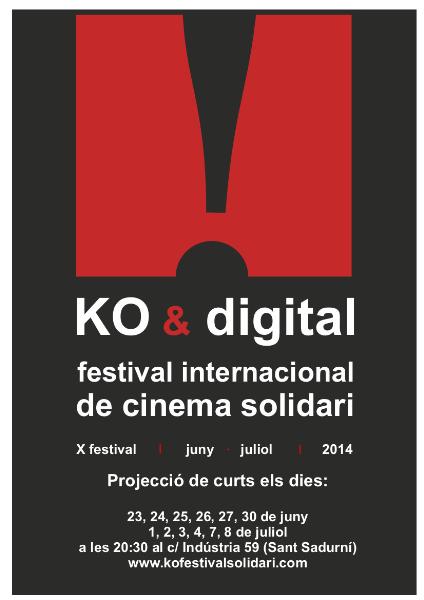 EIX. Comença la XI edició del KO&Digital Festival de Cinema social