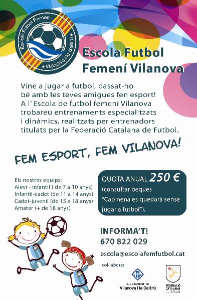 EIX. Escola de Futbol Femení Vilanova