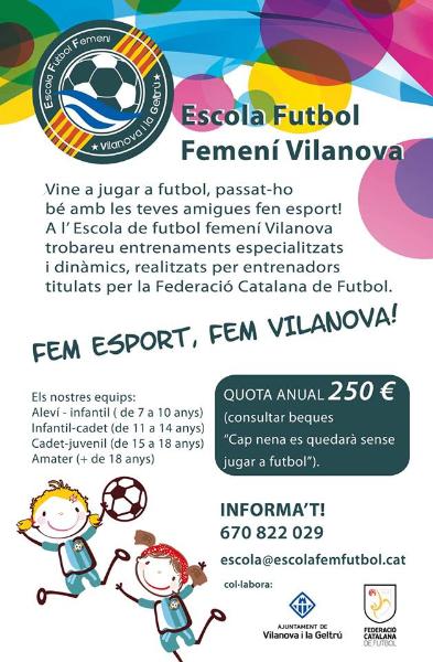 EIX. Escola Futbol Femení Vilanova