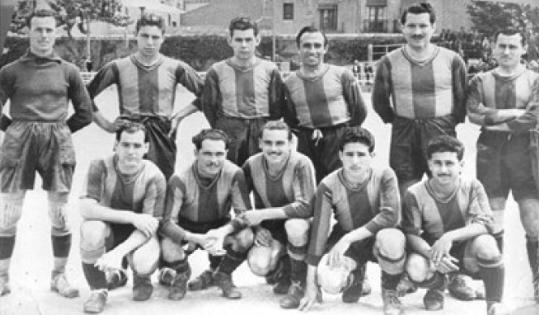 EIX. Francesc Suriol i Solé va debutar a la màxima categoria a les files de l'Espanyol, l'any 1943