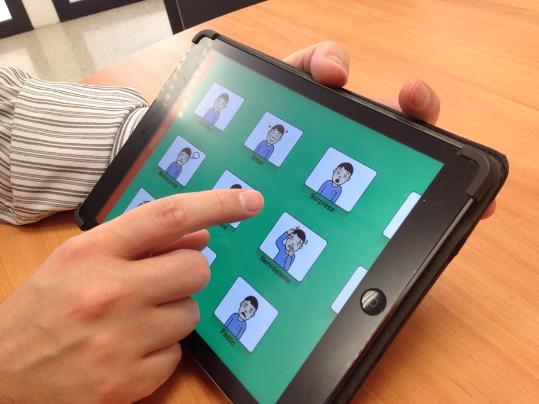 UPC. Investigadors de la UPC de Vilanova dissenyen una eina que ajuda a discapacitats a comunicar-se