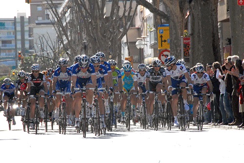 EIX. La 90a Volta Ciclista a Catalunya va creuar la comarca en la penúltima etapa, l'any 2010