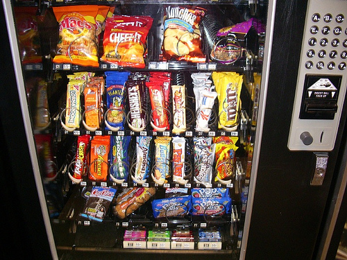 Eix. Máquina de snacks