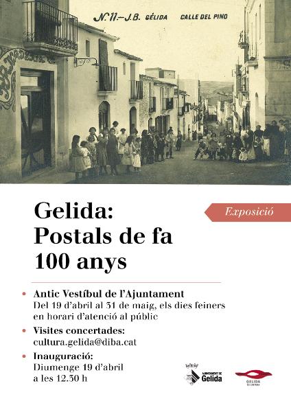 Gelida: Postals de fa 100 anys 