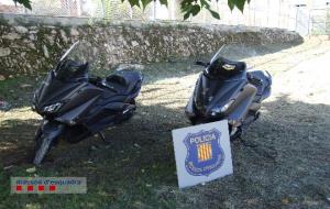Detingut un lladre multireincident a Vilanova i la Geltrú per robar motos de gran cilindrada. Mossos d'Esquadra