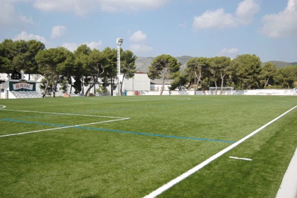 Ajt Sant Pere de Ribes. El camp de futbol de Sant Pere de Ribes