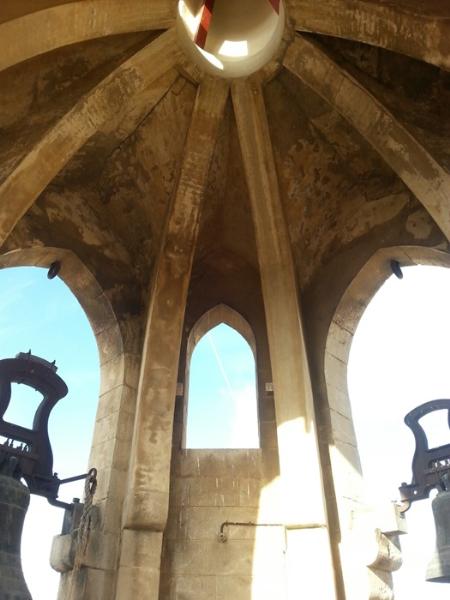 El campanar de la Trinitat, un nou element del patrimoni històric que serà visitable ben aviat. Ajuntament de Vilafranca