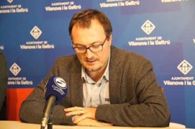El portaveu del govern, Juan Luís Ruiz. Ajuntament de Vilanova