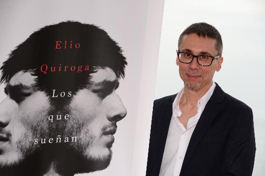 Elio Quiroga, guanyador del Premi Minotauro 2015 amb 'Los que sueñan'. Xavier Prat