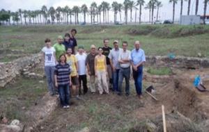 Finalitza el camp de treball d'arqueologia d'Adarró, a Vilanova. Ajuntament de Vilanova