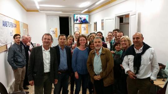 EIX. La seu electoral de CiU a Vilafranca del Penedès