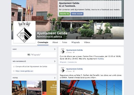 EIX. L'Ajuntament de Gelida arriba a les xarxes socials