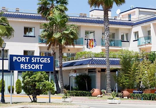 Eix. L'hotel Sitges Port Ressort