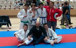 Eix. Podi pels judoques del Judo Vilafranca