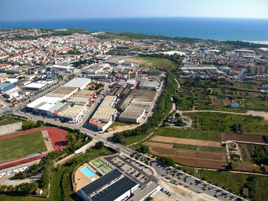 Eix. Polígons industrials a Vilanova i la Geltrú