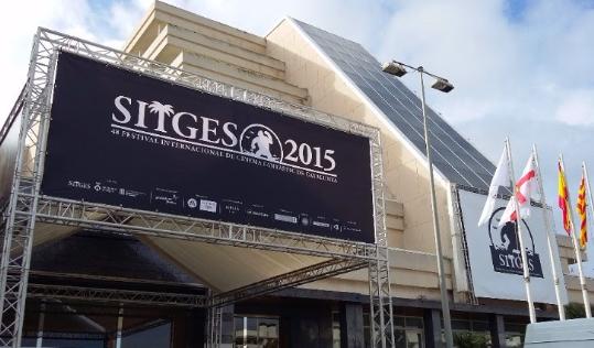 Preparatius dels festival de cinema de Sitges. Sitges Festival