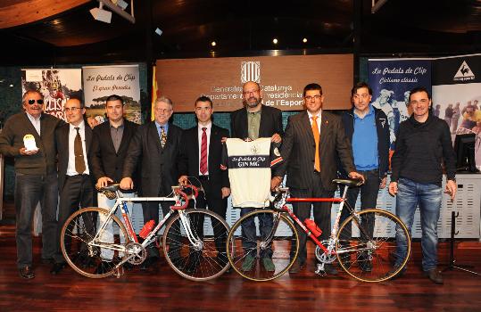 Jordi Estruch. Presentada la 5a edició de la marxa cicloturista Pedals de Clip, 