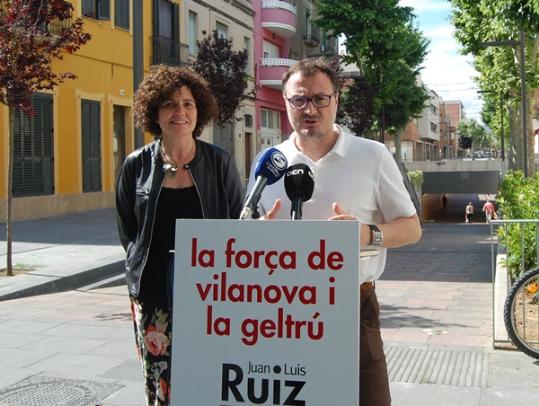 PSC. Teresa Llorens i Juan Luís Ruíz