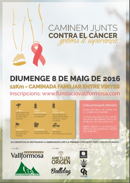 Caminada Solidària contra el càncer al Penedès