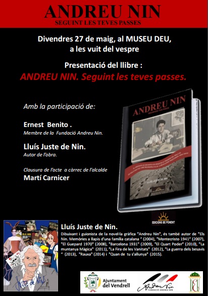 Presentació del llibre Andreu Nin. Seguint les teves passes