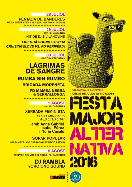 Festa Major Alternativa  i Popular de Vilanova i la  Geltrú