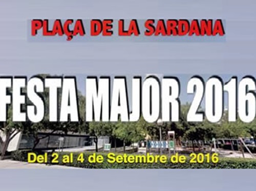 Festa major de la plaça de la Sardana