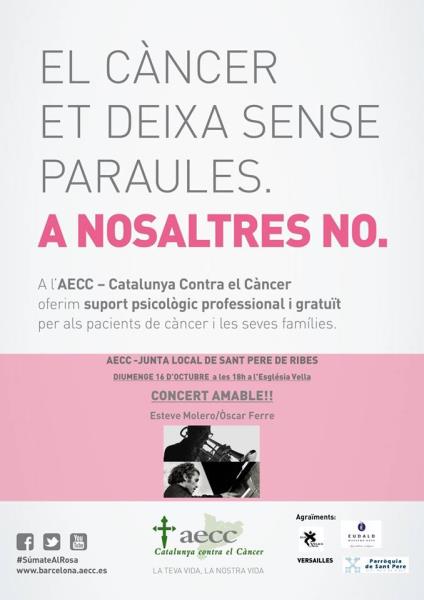 Dia mundial contra el càncer de mama a Sant Pere de Ribes