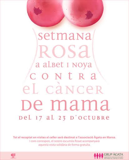 Setmana Rosa a Albet i Noya contra el càncer de mama