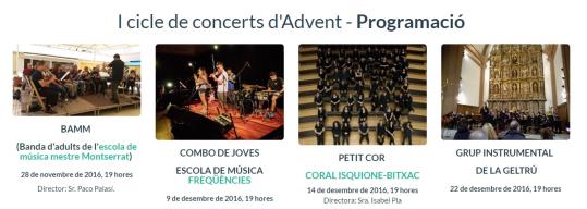 I Cicle de concerts d'Advent a la Casa d'Empara