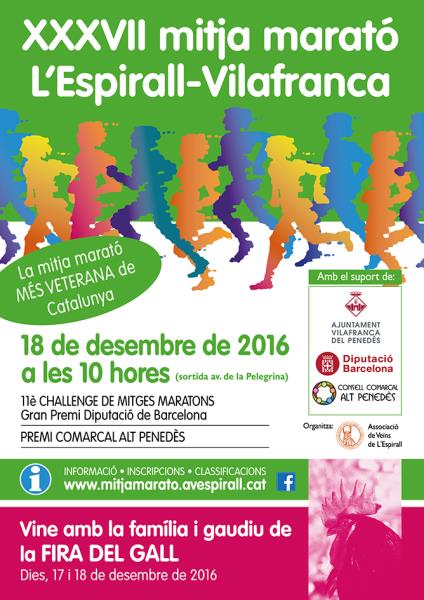 Mitja Marató de l’Espirall-Vilafranca