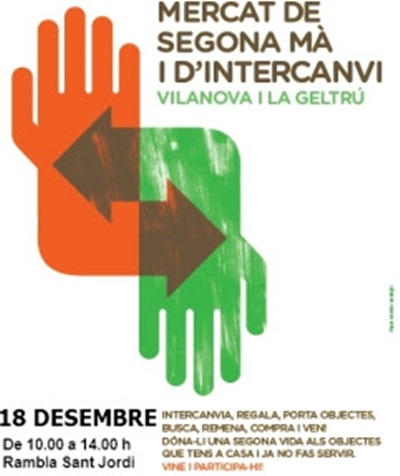 17a edició del Mercat de Segona Mà i d'Intercanvi de Vilanova