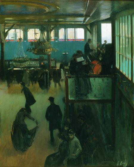 Ball al Moulin de la Galette (1890-91, Museu del Cau Ferrat). EIX