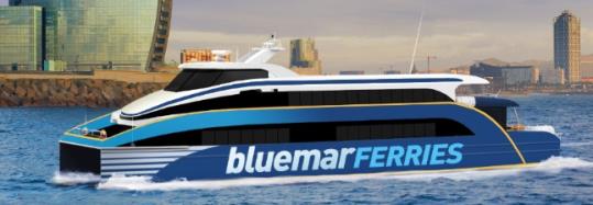 Bluemar Ferries començarà a operar a mitjans d'aquest mes d'abril. Bluemar Ferries