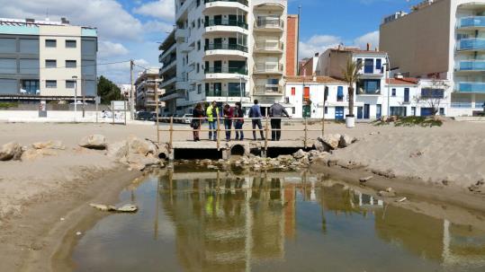 Calafell prepara un pla de xoc per a les inundacions a les parts baixes del municipi. Ajuntament de Calafell