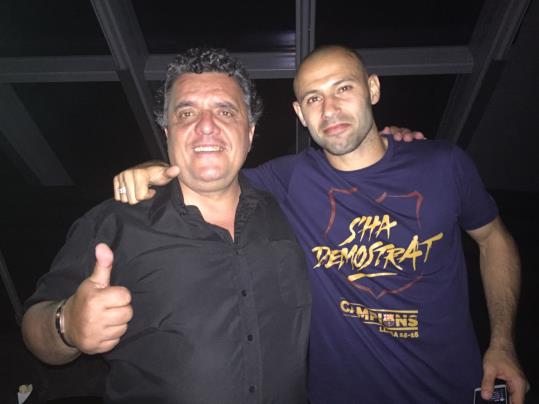El penedesenc Armand Beneyto, DJ a la festa privada del Barça per celebrar la Liga. EIX