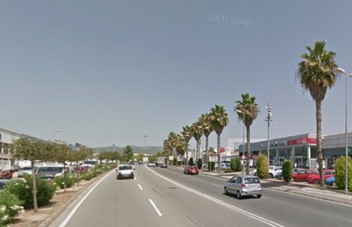 Imatge de la ronda Europa. Google Street View
