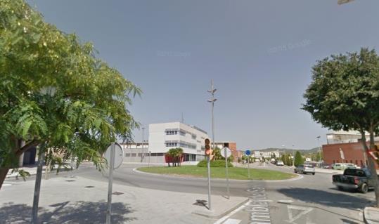Imatge de la rotonda entre la rambla Sant Jordi i la ronda Ibèrica de Vilanova. Google Street View