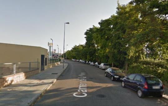 Imatge del carrer de la Piera de Vilanova. Google Street View