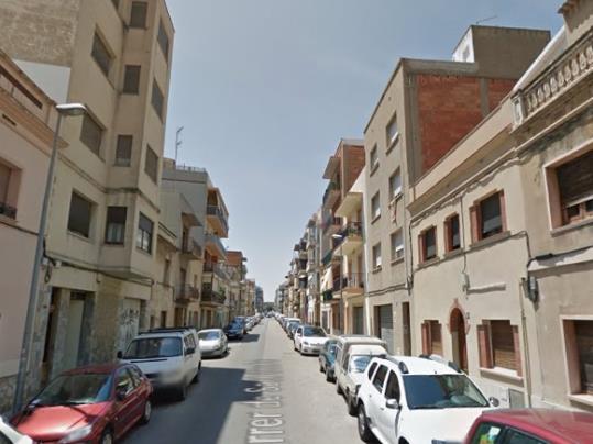 Imatge del carrer Sant Onofre de Vilanova i la Geltrú. Google Street View