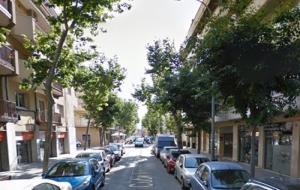 Imatge general de l'avinguda de Cubelles de Vilanova. Google Street View