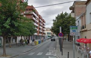 Imatge general del carrer Josep Llanza de Vilanova i la Geltrú. Google Street View