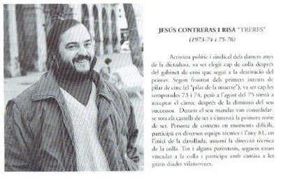 Jesús Contreres en una imatge del llibre Vilanova Bordegassa. Eix