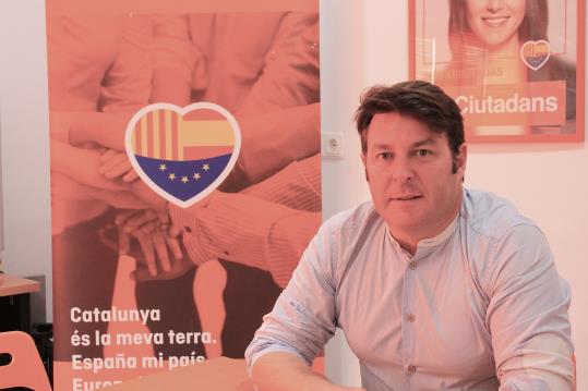 José Manuel Tejedor, portaveu del Grup Municipal de Ciutadans a Calafell. Ivet Carbajo