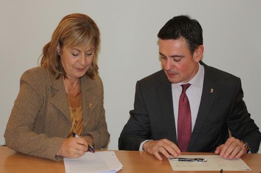 La Diputació signa un crèdit amb l'Ajuntament de Cubelles per més de 300.000 euros. Diputació de Barcelona